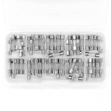100Pcs/Set  Assorted 5x20mm Quick Blow Glass Tube Fuses   Assorted Kits 0.25/0.3/0.5/0.75/1/2/3/4/5/6A Fuse 2024 - buy cheap