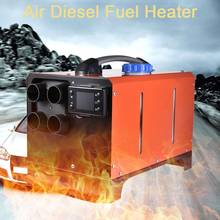 Car Heater 5KW 12V 24V Fuel Air Heater All In One Four Holes Air Diesels Heater With LCD Key Switch Remote Car Heater For Trucks 2024 - buy cheap