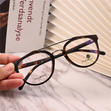 Rockjoy simples óculos armações masculino feminino forma oval óculos de moda homem óculos para prescrição de leitura óptica lente 2024 - compre barato