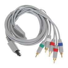 Компонентный кабель 1080P HDTV Аудио Видео AV 5RCA кабель для nintendo wii 2024 - купить недорого