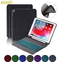 Funda de TPU Con Teclado retroiluminado para iPad 6th, 2018, 9,7 W, soporte para lápiz, iPad Air 2 Pro, 9,7, 2017, 9,7 2024 - compra barato