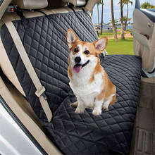 Car Back Seat Covers for Dogs Pet Travel Cat Cushion Waterproof Nonslip Backseat Bench Protector Mat Compatible with Most Cars 2024 - buy cheap