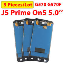 3 Pieces/lot 5.0'' Test AMOLED LCD For Samsung Galaxy J5 Prime Display G570 Assembly Screen Touch On5 G570 G570Y G570F G571 2024 - buy cheap