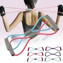 8-Shape Gym Yoga Tension Exercise Resistance Rope Strength Training Fitness Tool Yoga Tension Exercise Resistance Rope Strength 2024 - buy cheap