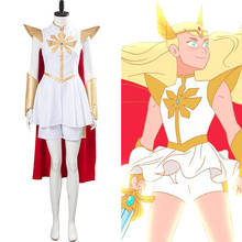 She-Ra - Princess of Power She Ra Cosplay Costume Dress For Girls Halloween Carnival Outfit Custom Made 2024 - buy cheap