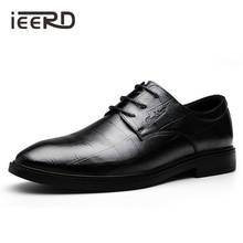 Handmade Genuine Leather Shoes Men Oxfords Business Dress Shoes Men Fashion Italian Style Formal Shoes Men Flats 2024 - купить недорого