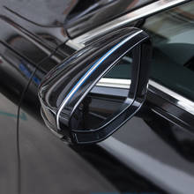 Car Styling Chrome Outer Door Rear View Mirrors Frame Decoration Stickers Trim For Audi A7 A4 A3 Q5 Q7 Auto Accessories 2024 - buy cheap