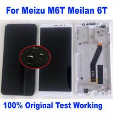Original Test Well Touch Screen Digitizer LCD Display Assembly Sensor Glass Panel with Frame For Meizu M6T Meilan 6T M811Q M811H 2024 - buy cheap