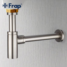 Frap Basin Pop Up Drain Stainless Steel Bathroom Vanity Basin Pipe Waste Pop Up Drain F82-5 2024 - buy cheap