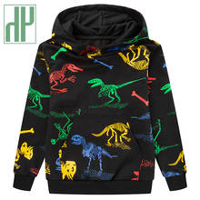HH Kids-sudaderas con capucha de dinosaurio para niños pequeños, suéter informal de manga larga, ropa para niño 2024 - compra barato