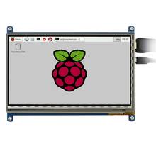 Waveshare 7 Polegada hdmi lcd (b) tela de imprensa capacitiva 800x480 para suporte raspberry pi windows10/8.1/8/7 2024 - compre barato