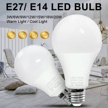 WENNI E14 LED Bulb 3W 6W 9W 12W 15W 18W 20W Lampada E27 LED Home Lighting Lamp  AC 220V LED Energy Saving Light For Living Room 2024 - buy cheap