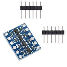 Convertidor de nivel lógico IIC I2C de 4 canales, módulo bidireccional de 3,3 V a 5V, cambiador para Arduino, 10 piezas 2024 - compra barato