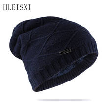 Men Winter Beanies Skullies Fashion Women Bonnet Casual Winter Warm Hat Caps Cold Soft Cotton Bonnet Knitted Gorras Top Sale 2024 - buy cheap