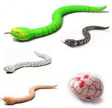 Funny Remote Control Plastic Snake Rattlesnake Animal Trick Terrifying Mischief Toy 2024 - buy cheap