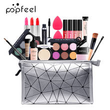POPFEEL 20/15pcs Makeup Set For Beginners ALL IN ONE Full Starter Makeup Kit Lipstick,Concealer,EyeShadow,brush Hot SellingTSLM1 2024 - buy cheap