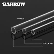 Barrow Hard Tube ID8mm/OD12mm - ID10mm/OD14mm -ID12mm/OD16mm Length 50cm Transparent Pipe Acrylic PETG Tube 2pcs/Lots PMMA/PETG 2024 - buy cheap