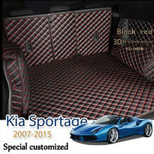 The Trunk Cargo Leather Liner Car Boot Liner Cargo Compartment Floor Carpet Mud For Kia Sportage 2007-2015 2024 - buy cheap