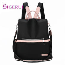 DIGERUI Fashion Anti-theft Backpack Women Famous Brand Large Capacity Multifunction Backpacks High Quality Waterproof Oxford 2024 - buy cheap