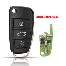 Xhorse jingyuqin Universal XKA600EN Wire Remote Key 3B For Audi A6L Q7 Type Remote Key Shell Chip For VVDI2 For VVDI Key Tool 2024 - buy cheap