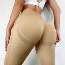 Rooftrellen 15%Spandex Bubble Butt Leggings Women Sexy High Elastic Fitness Leggings Women's Hips Push Up Leggings Gym Leggings 2024 - buy cheap