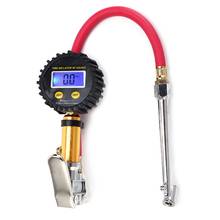 New Digital Car Tire Air Pressure Inflator Gauge LCD Display LED Backlight Vehicle Tester Inflation Monitoring 2024 - buy cheap