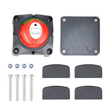 Interruptor desconexo de bateria 12-60v, para carro/veículo/rv/barco/marinho, 2 posições, interruptor mestre, isolador