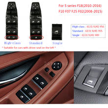 Painel de elevação elétrico para janela automotiva, para bmw série 5, f10, f18, f07, f25, f02 61319241956 2024 - compre barato