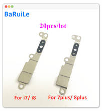 BaRuiLe 20pcs For iPhone 7 8 Plus Home Button Spacer Clip Holder Metal Plate Bracket Cover Replacement Parts 2024 - buy cheap