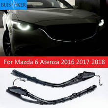 For Mazda 6 Atenza 2016 2017 2018 Grille DRL Outline LED Width Light DRL Signal Light Fog Lamp Daytime Running light 2024 - buy cheap