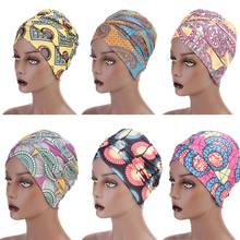 Muslim Women Long Scarf Wrap Hats Printed Bandanas Elastic Turban Cancer Chemo Hair Loss Caps Lady Headwear New Headwrap 2024 - buy cheap