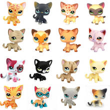 Новый LP Pet Shop фигурка игрушки стоят короткие волосы кошка оригинальный кошка, лиса, милый щенок животного для девочек коллекция 2024 - купить недорого