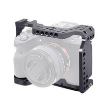 Aparejo de jaula de montaje de cámara para Sony Alpha A7S3, soporte de agarre de mano para RX100, RX100, M3, M4, M5, M6, M7 2024 - compra barato