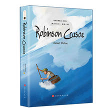 Livro escolar e educacional de inglês para adolescentes, livros extracurriculares [as aventuras de robôs crusoe] 2024 - compre barato