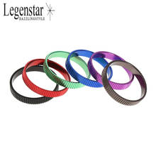 Legenstar Filled Ring 4mm Width Inner Rings Aluminum Glaze Women Interchangeable Stackable Colorful DIY Ringe Accessories 2024 - buy cheap