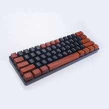 Solid Wood Keycaps For Cherry Mx Switch Mechanical Game Keyboard Keycaps Replacement DIY Decoration Wood Caps OEM No Backlight 2024 - buy cheap