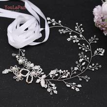TOPQUEEN SH07 Wedding Dress Accessories Woman Wedding Belt Crystal Bridesmaid Sash Belt Beaded Belt  Strap Ladies Dress Belt 2024 - buy cheap