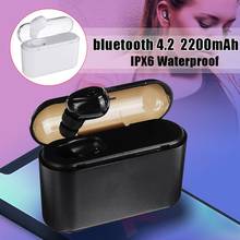 X8 bluetooth Earphone Wireless bluetooth4.2 Headset Single Stereo In-Ear Earphone Sports Earbuds+Charging Box 2024 - buy cheap
