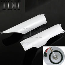 For 1993-2018 Honda Cr125 Cr250 Cr500 Crf250r Crf450r White Motocross Racing Front Fork Guard Fork Cover CR CRF 125 250 450 500 2024 - buy cheap