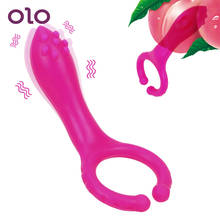 OLO Nipple Massage Clitoris Stimulation G-spot Vibrator Dildo Penis Vibration Clip Sex Toy For Women Men Couple Vagina 2024 - buy cheap