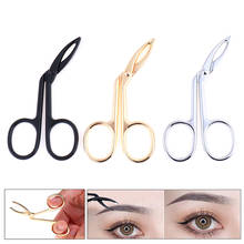 3Colors Practical Eyebrow Tweezers Face Hair Removal Make Up Scissors Durable Metal Cosmetic Trimmer Eyelash Clipper For Beauty 2024 - buy cheap