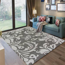 Скандинавский геометрический цветочный коврики с принтом для гостиной, спальни, коврики для детской комнаты, игровые коврики, чайный стол, кухонный Противоскользящий ковер 2024 - купить недорого