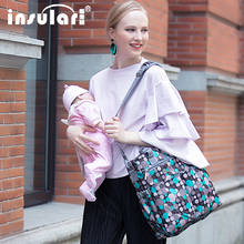 Insular Fashion Baby Diaper Bag Nappy Bags Waterproof Changing Bag Multifunctional Mommy Bag Shipping Free 2024 - buy cheap