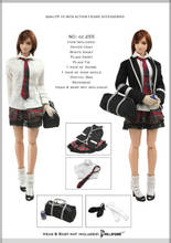 Mnotht-Conjunto de uniforme escolar CC255 gótico, Sexy, estudiantes japoneses, figuras de acción de Pince kumik verycool, 1/6 2024 - compra barato