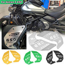 Алюминиевая Декоративная боковая крышка двигателя для мотоцикла CNC для Kawasaki Vulcan S ABS Cafe VN650 EN650 2015 16 17 2018 2019 2020 2024 - купить недорого