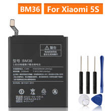 Original Replacement Battery BM36 For Mi 5S MI5S Genuine Phone Battery + Tools Rechargeable Phone Battery 3200mAh 2024 - buy cheap