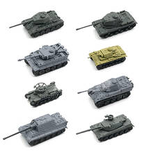 1/ 144 Kung Ching Tiger Panther 3 Main Battle Tank Sand Table Scene Military 4D Thumb-assembly Model 2024 - buy cheap