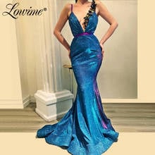 Vestidos Mermaid Sexy Dubai Arabic African Evening Party Dresses 2020 Customizded Plus Size Long Prom Dresses Robe De Soiree 2024 - buy cheap