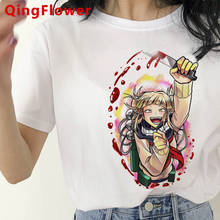 My Hero Academia Bakugou Boku No Hero Academia summer top women white t shirt kawaii ulzzang vintage top tees harajuku kawaii 2024 - buy cheap