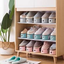 Double-layer Shoe Hanger Plastic Shoes Rack Shoes Stand Holder Space-saving Shoes Storage Shelf Home Storage Organizer 2024 - buy cheap